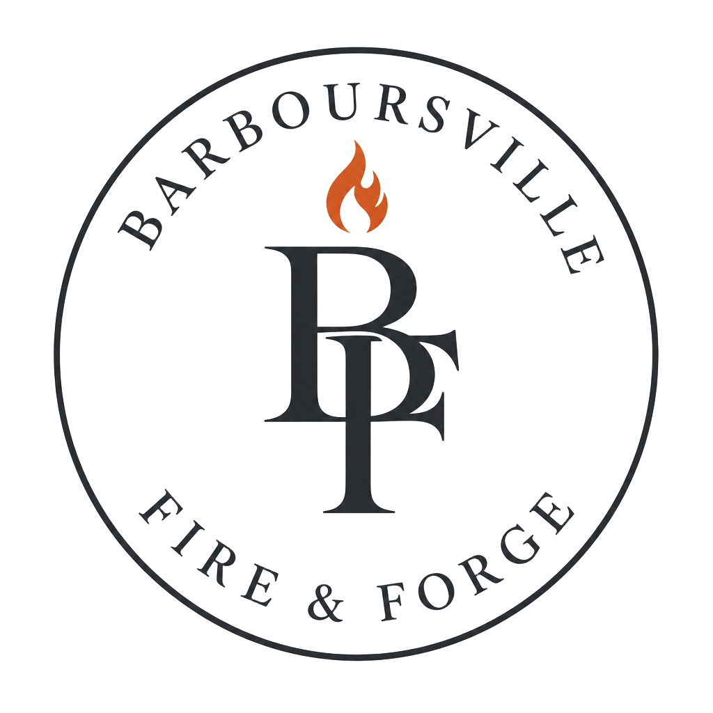 Barboursville Fire & Forge maker's mark badge